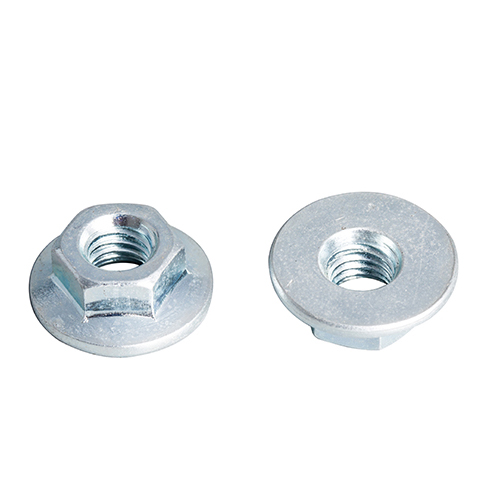 Flange Nut Without Serration Zinc