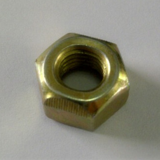 Yellow Zinc Plated Hex Head Bolt Nut